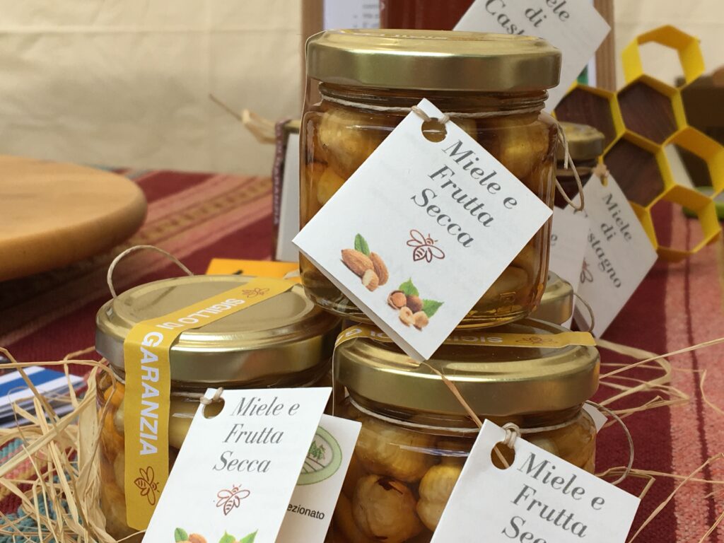 Miele e frutta secca