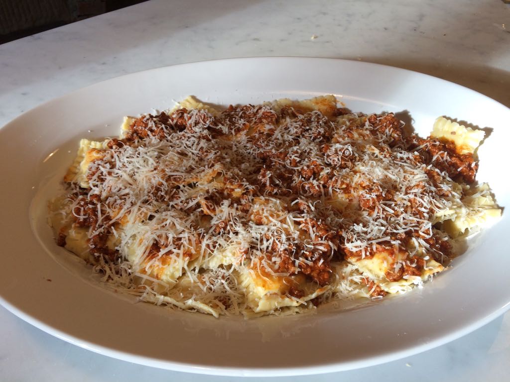 Piatto di tortelli mugellani de I Piani