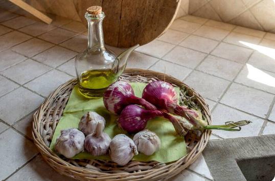 aglio cipolle olio